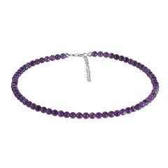 Collar en plata con Amatista