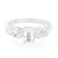 Anillo en plata con Berilo del Himalaya