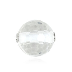 Colgante en plata con Cuarzo blanco