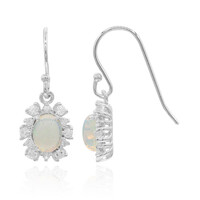 Pendientes en plata con Ópalo de Welo