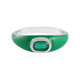 Anillo en plata con Ónix verde