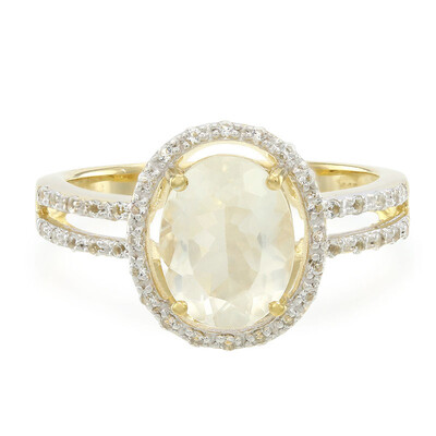 Anillo en plata con Ortoclasa