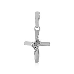 Colgante en plata con Diamante I2 (I)