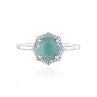 Anillo en plata con Grandidierita