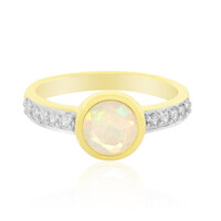 Anillo en plata con Ópalo de Welo