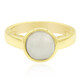 Anillo en plata con Jadeita blanca (Annette)