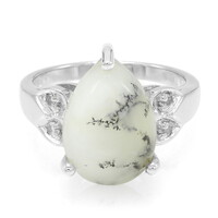 Anillo en plata con Ágata dendrítica