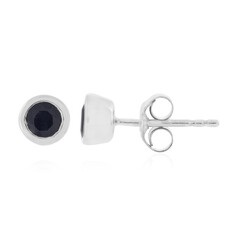 Pendientes en plata con Zafiro azul