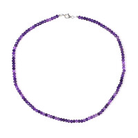 Collar en plata con Amatista