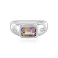 Anillo en plata con Ametrino