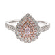 Anillo en oro con Diamante rosa I1 (CIRARI)