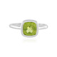 Anillo en plata con Peridoto
