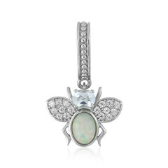Colgante en plata con Ópalo de Welo (Dallas Prince Designs)