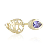 Anillo en oro con Tanzanita AAA (Ornaments by de Melo)