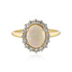 Anillo en oro con Ópalo de Australia (Adela Gold)