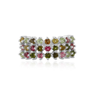 Anillo en plata con Turmalina