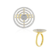 Anillo en plata con Diamante I2 (J)