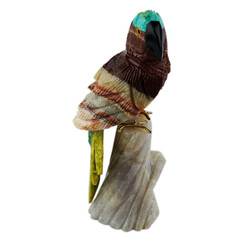 Figura con Aragonita naranja