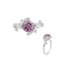 Anillo en plata con Amatista Rosa de Francia