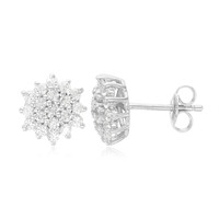 Pendientes en plata con Zircón