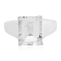 Anillo en plata con Cuarzo blanco