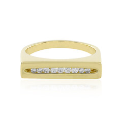 Anillo en oro con Diamante SI2 (H) (de Melo)