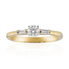 Anillo en oro con Diamante IF (D)