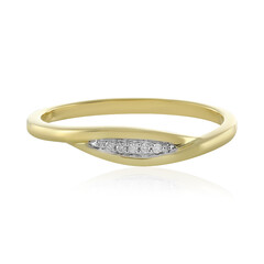 Anillo en oro con Diamante limpio a lupa F (LUCENT DIAMONDS)