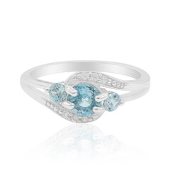 Anillo en plata con Zircón de Ratanak Kirí