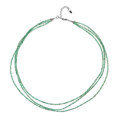 Collar en plata con Esmeralda de Socoto