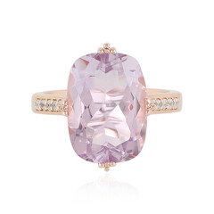 Anillo en plata con Amatista Rosa de Francia