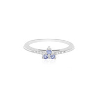 Anillo en plata con Tanzanita