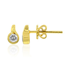 Pendientes en oro con Diamante SI1 (G)