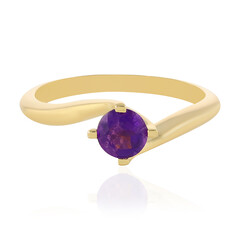 Anillo en plata con Amatista
