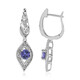Pendientes en oro con Tanzanita AAA (Ornaments by de Melo)