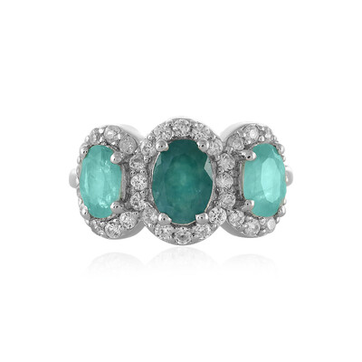 Anillo en plata con Grandidierita