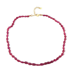 Collar en plata con Zafiro rosa de Madagascar (Adela Silber)