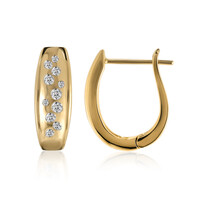 Pendientes en oro con Diamante SI1 (G)