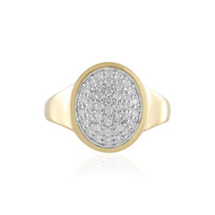 Anillo en oro con Diamante SI2 (H) (de Melo)