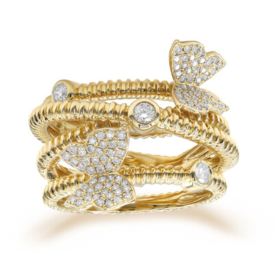 Anillo en oro con Diamante I1 (H)  (CIRARI)