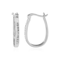 Pendientes en plata con Zircón