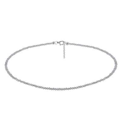 Collar en plata con Labradorita
