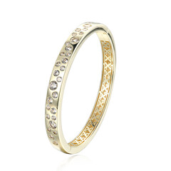 Brazalete en plata con Zircón