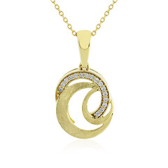 Collar en oro con Diamante limpio a lupa F (LUCENT DIAMONDS)