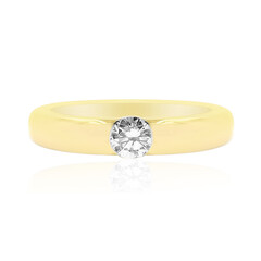 Anillo en oro con Diamante de Canadá VS2 (G)