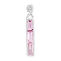 Colgante en plata con Zafiro Padparadscha