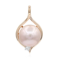 Colgante en plata con Perla Ming púrpura (TPC)
