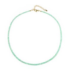 Collar en plata con Esmeralda de Colombia