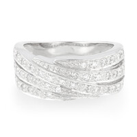 Anillo en plata con Zircón