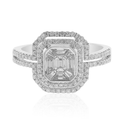 Anillo en oro con Diamante VS2 (H)  (CIRARI)